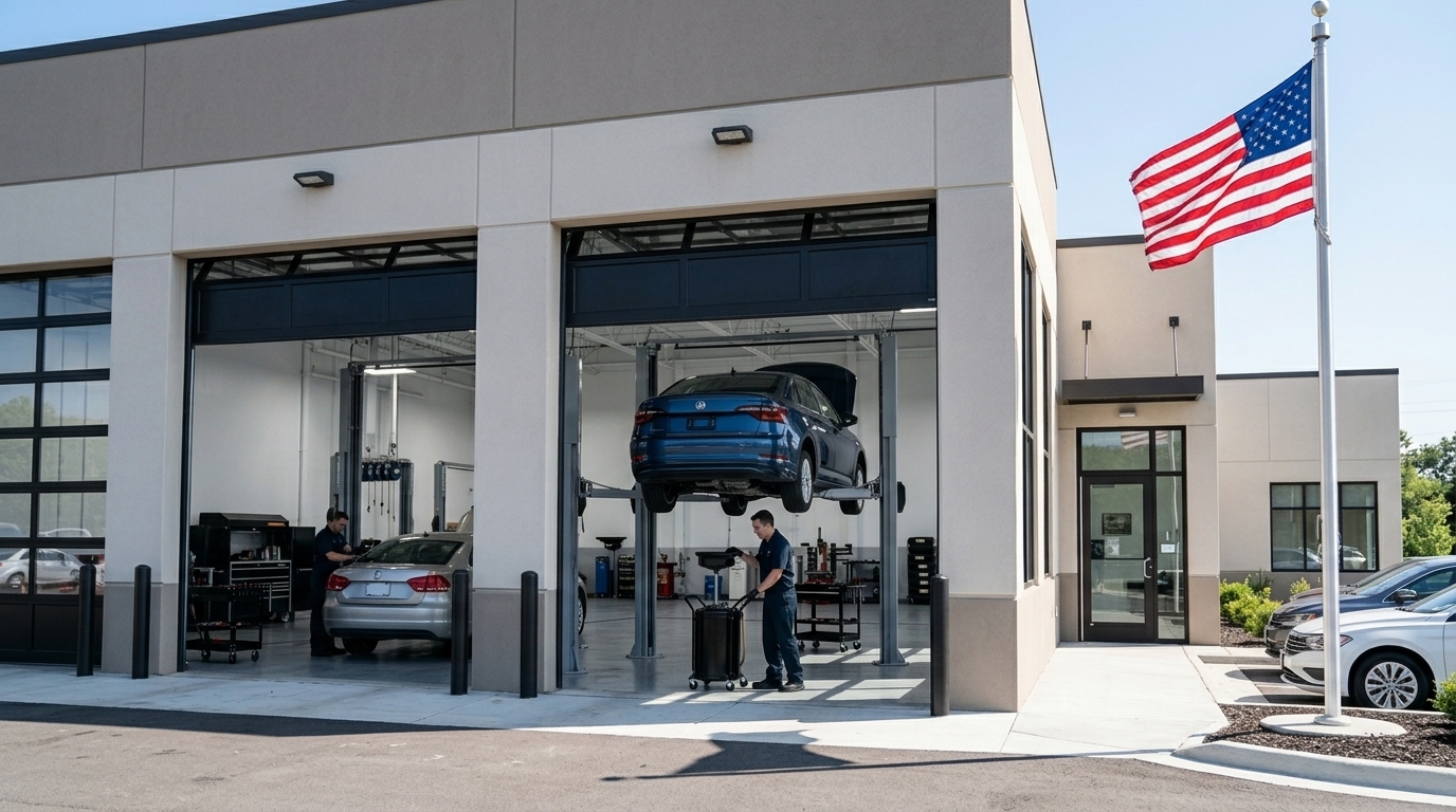 Wheel alignment service