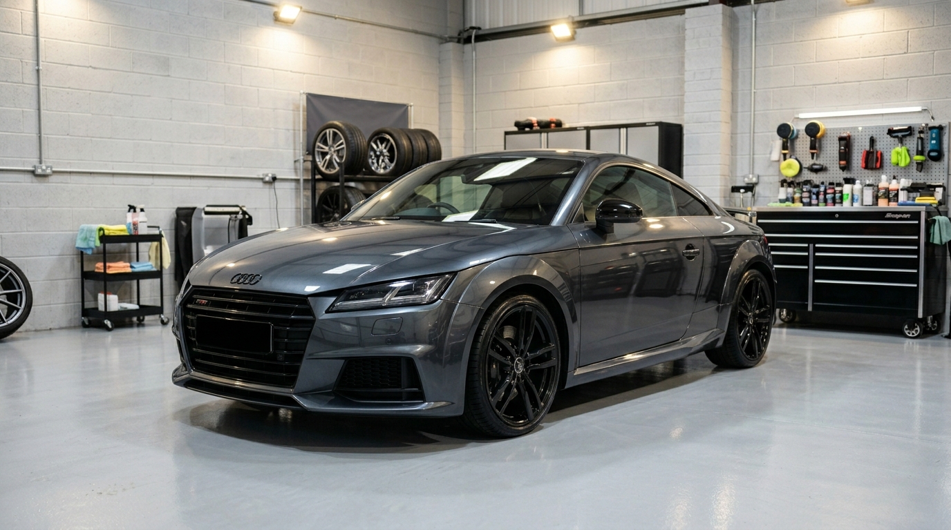 Completed car ready for pickup