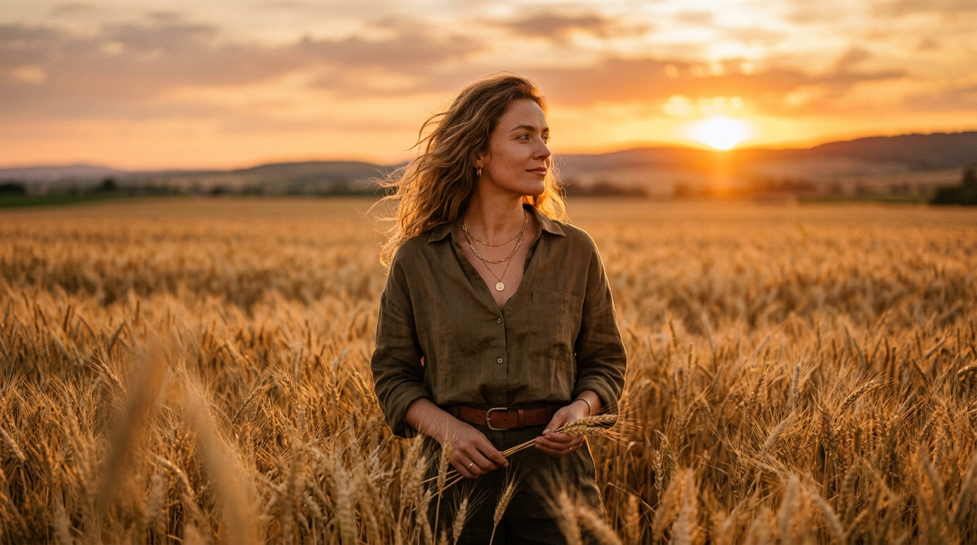 Portrait in natural light