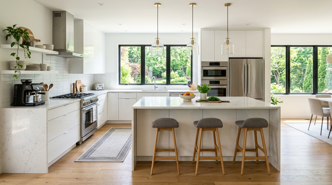 Upscale residential area in Indian Hills